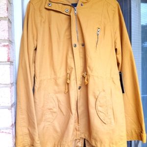 Mustard denim jacket